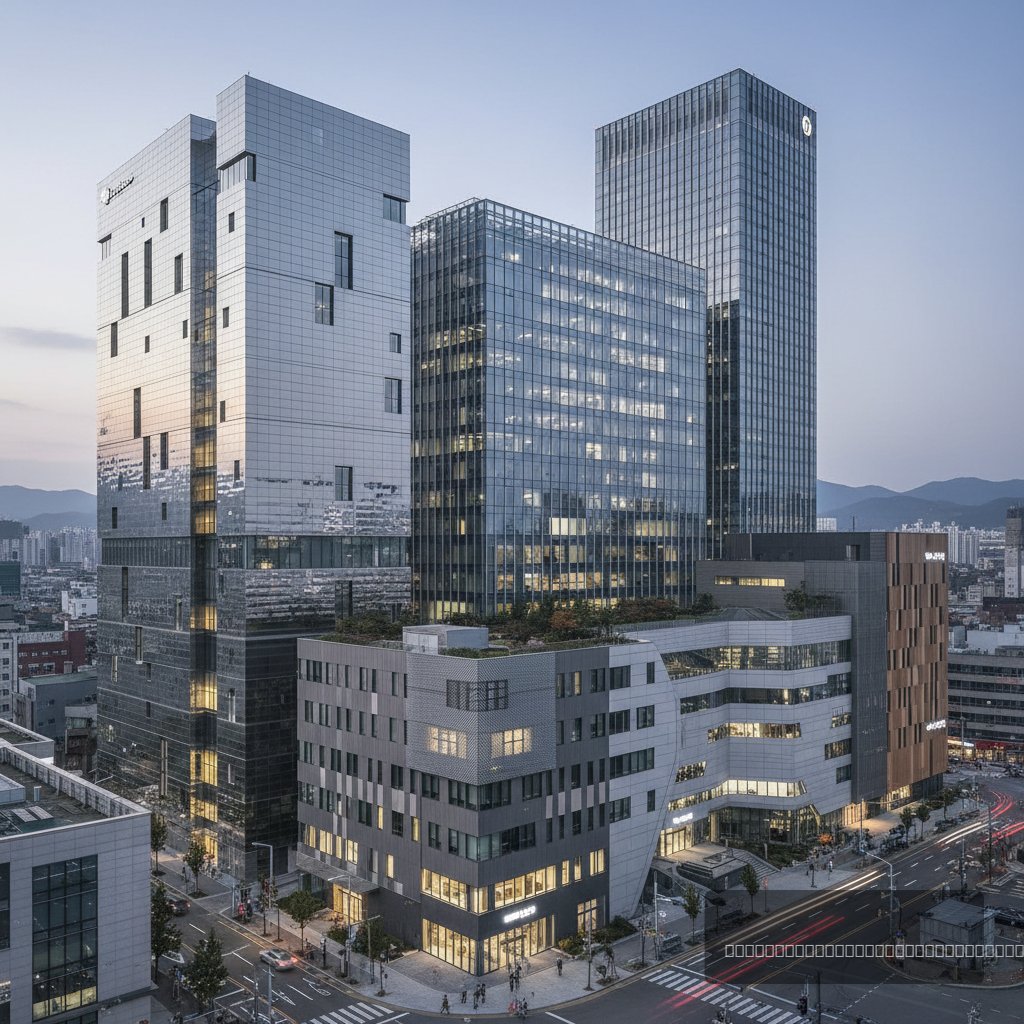 외장재 종류 비교 2026 시공 완료 결과 - 건원메탈산업 시공실적