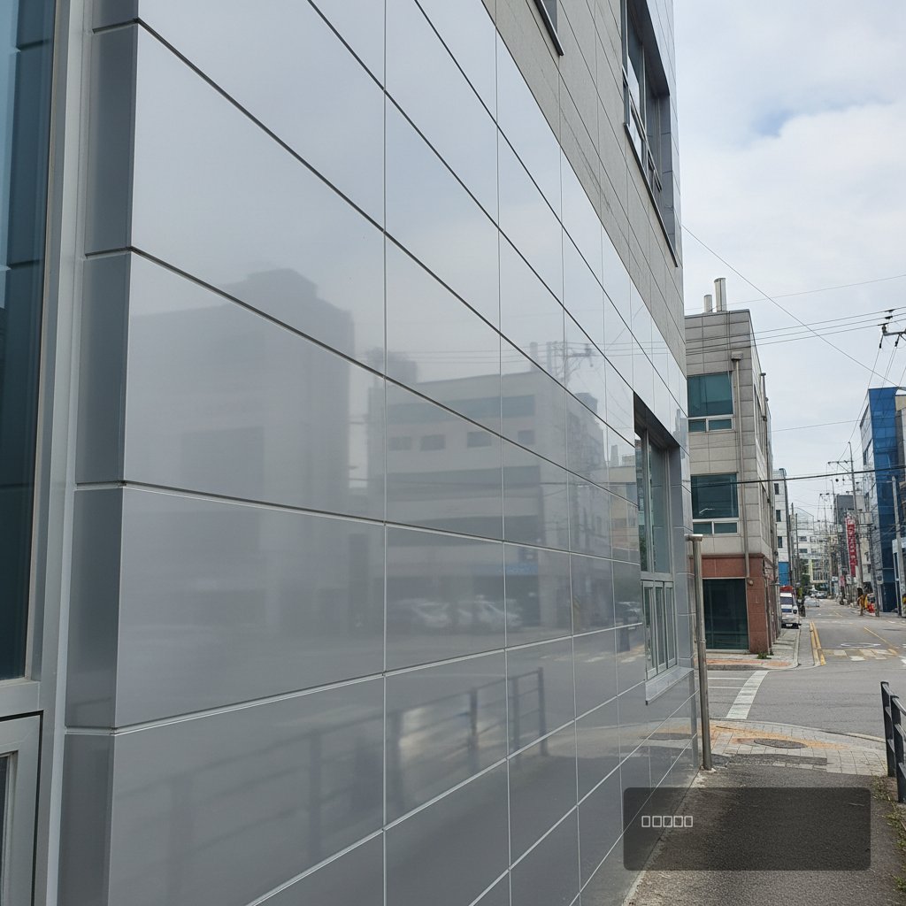 경기도 외벽 보수 업체 보수 완료 결과 - 건원메탈산업 시공실적