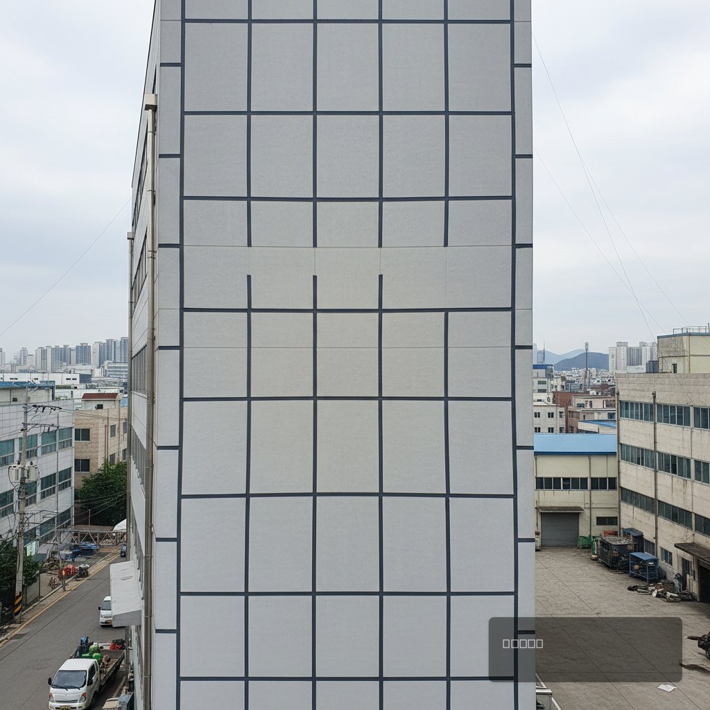 경기도 외벽 보수 업체 보수 완료 결과 - 건원메탈산업 시공실적