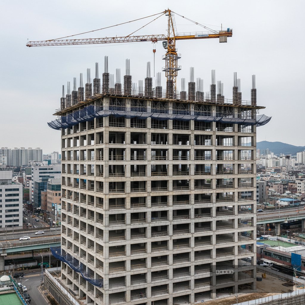 AL패널 시공 비용 시공 전 현장 모습 - 건원메탈산업